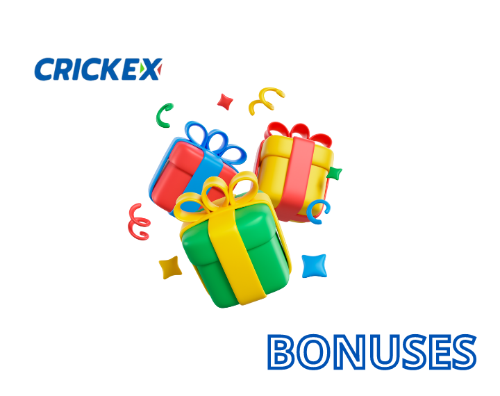 Bonuses at Crickex